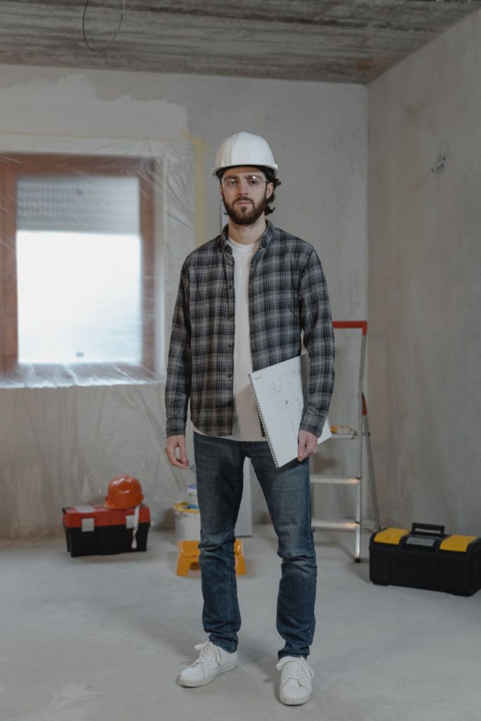 repairman standing