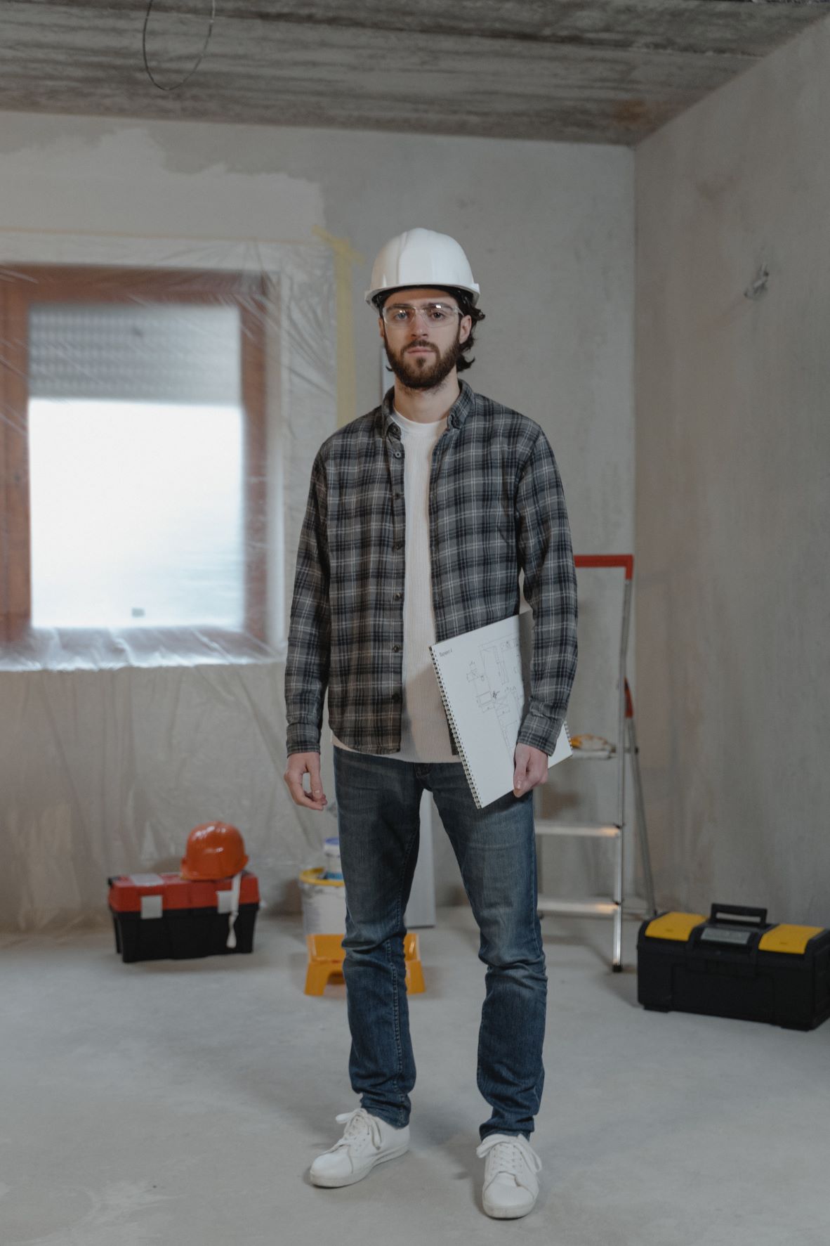 repairman standing