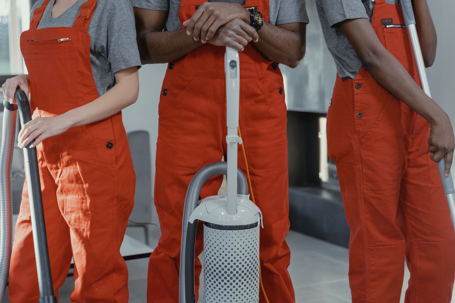 a photo of cleaning professionals