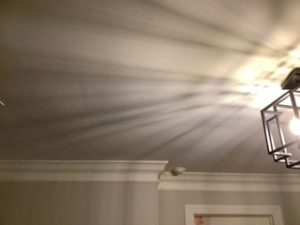 An interior decor featuring some of the drywall trends.