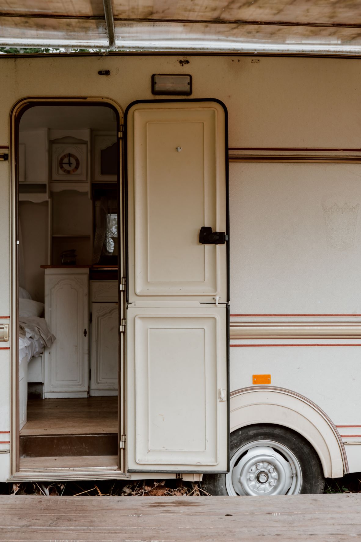 Flooring Options For Mobile Homes door area featuring floor of a mobile house