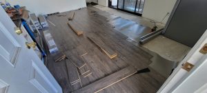 floor installation household remodeling process