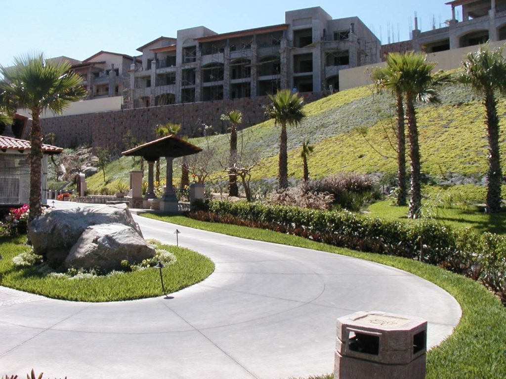 beautiful landscape drive way how ecoscaping helps the environment