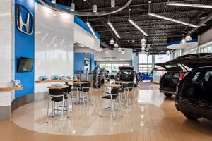 a photo from the Honda office showing why companies should invest in brand photography
